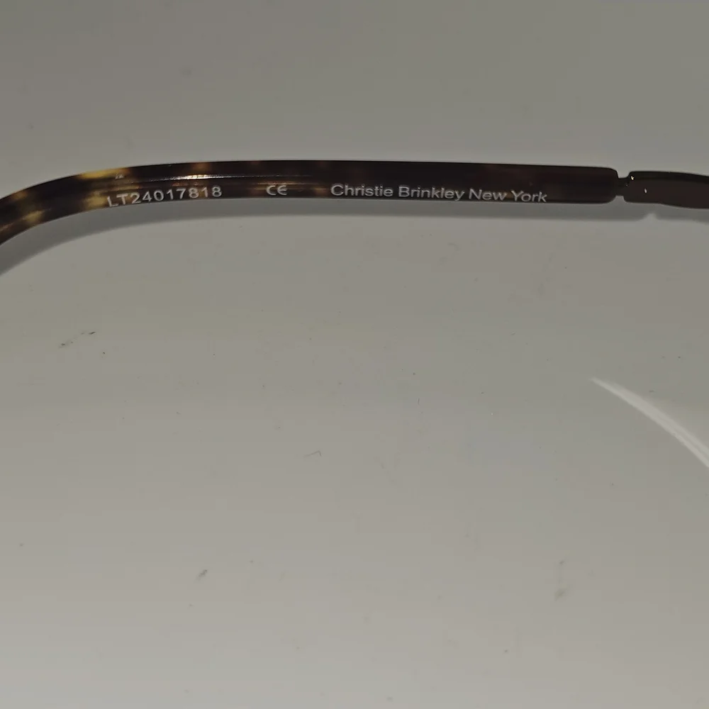 Christie Brinkley C 312 BRN‎ Brown Eyeglass Frames 52 16 135